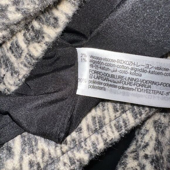 ZARA Leopard Print Biker Jacket size XL EUC animal print streetwear - Picture 7 of 8